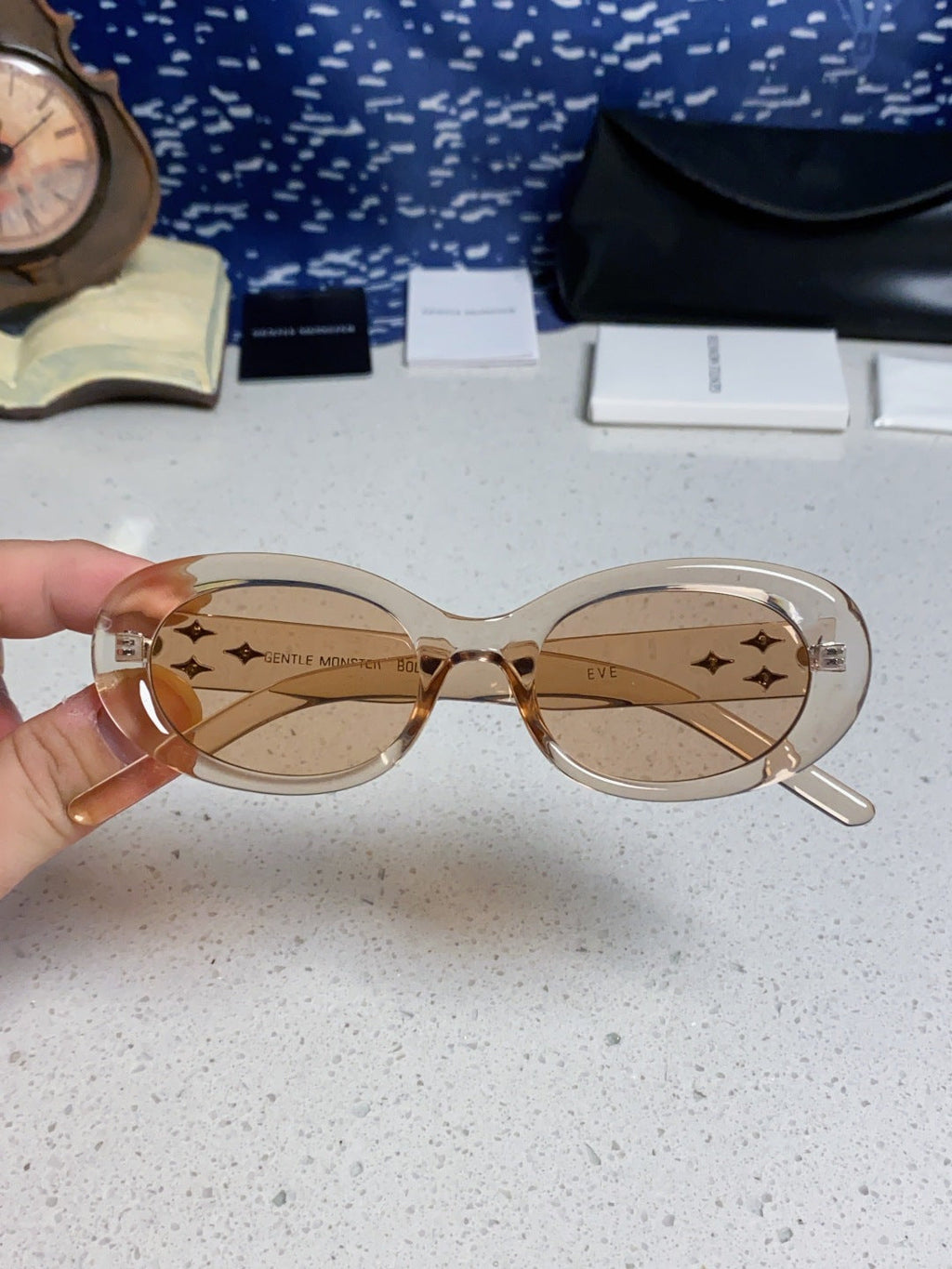 Gentle Monster EVE Polarized Cat-Eye Brown Lens Sunglasses for Men & - 432968 - detail image 4