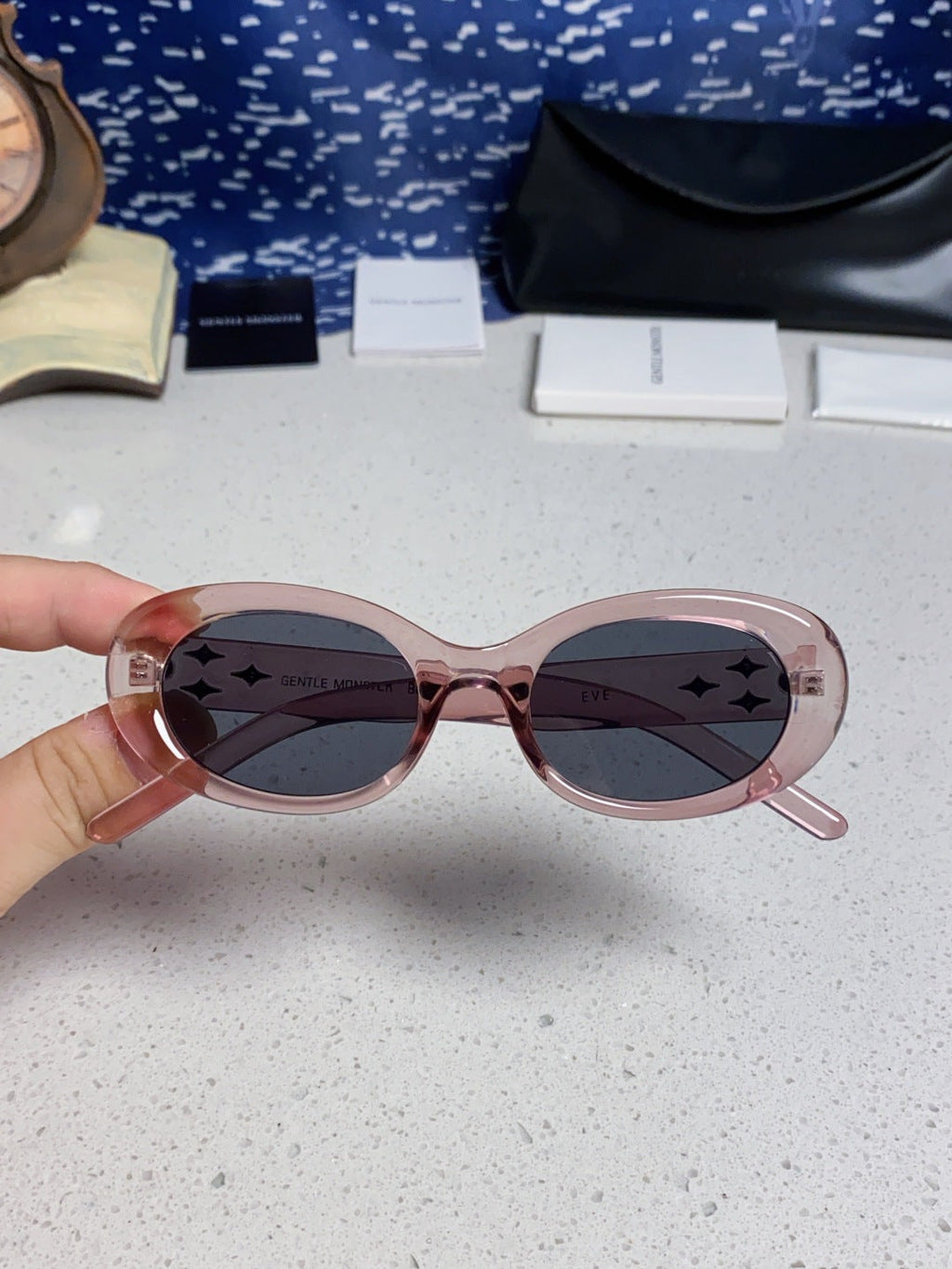 Gentle Monster EVE Polarized Cat-Eye Silver Lens Sunglasses for Men & - 399413 - detail image 4