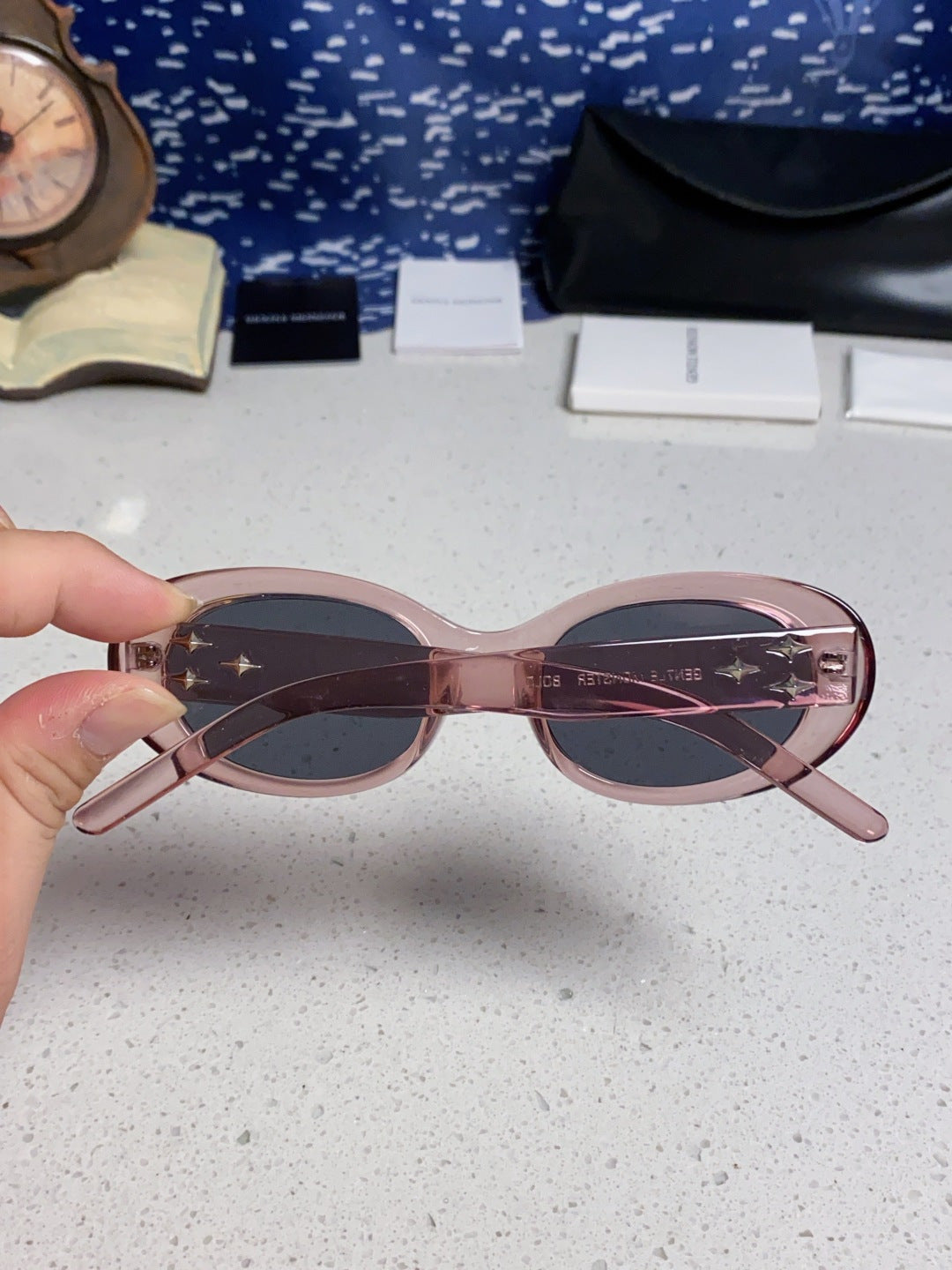 Gentle Monster EVE Polarized Cat-Eye Silver Lens Sunglasses for Men & - 399413 - detail image 5