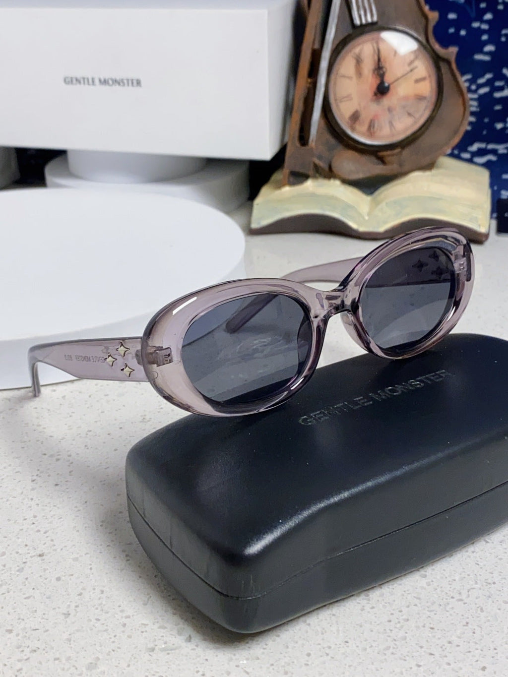 Gentle Monster EVE Polarized Cat-Eye Silver Lens Sunglasses for Men & - 399414 - detail image 10