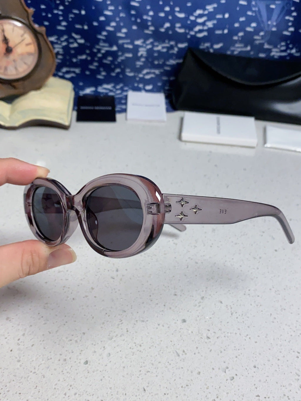 Gentle Monster EVE Polarized Cat-Eye Silver Lens Sunglasses for Men & - 399414 - detail image 6