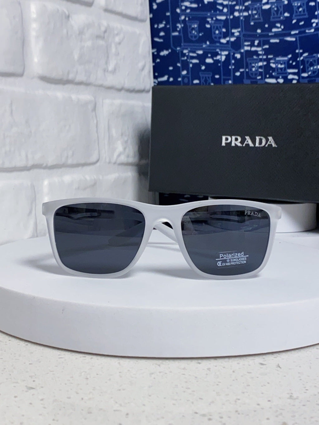 Prada Polarized Fashion Blue Lens Sunglasses for Men & Women - 415678 - detail image 2