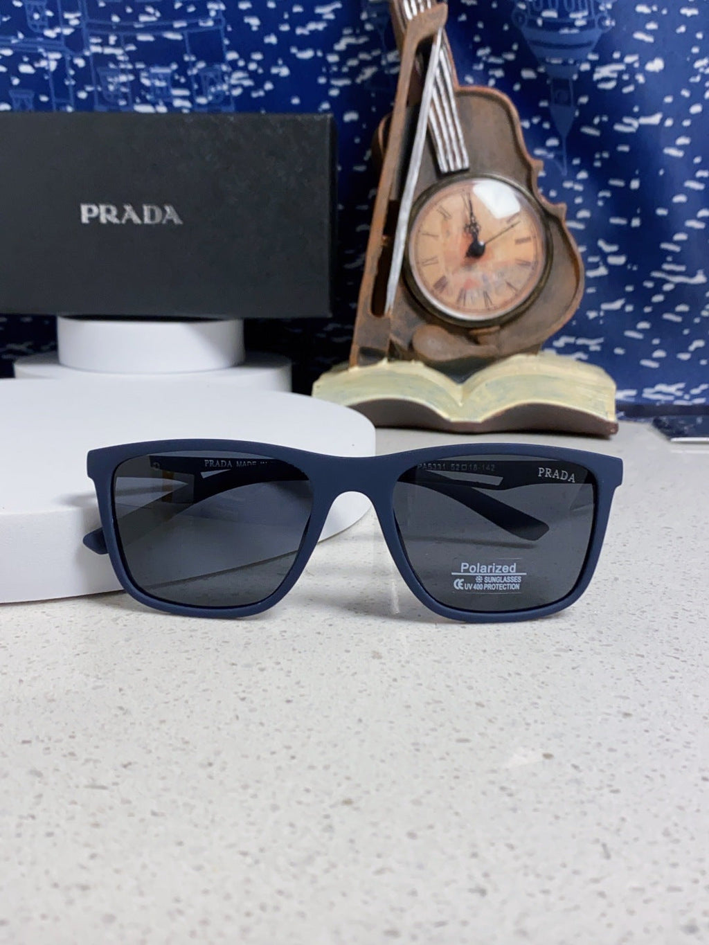 Prada Polarized Fashion Blue Lens Sunglasses for Men & Women - 415679 - detail image 9