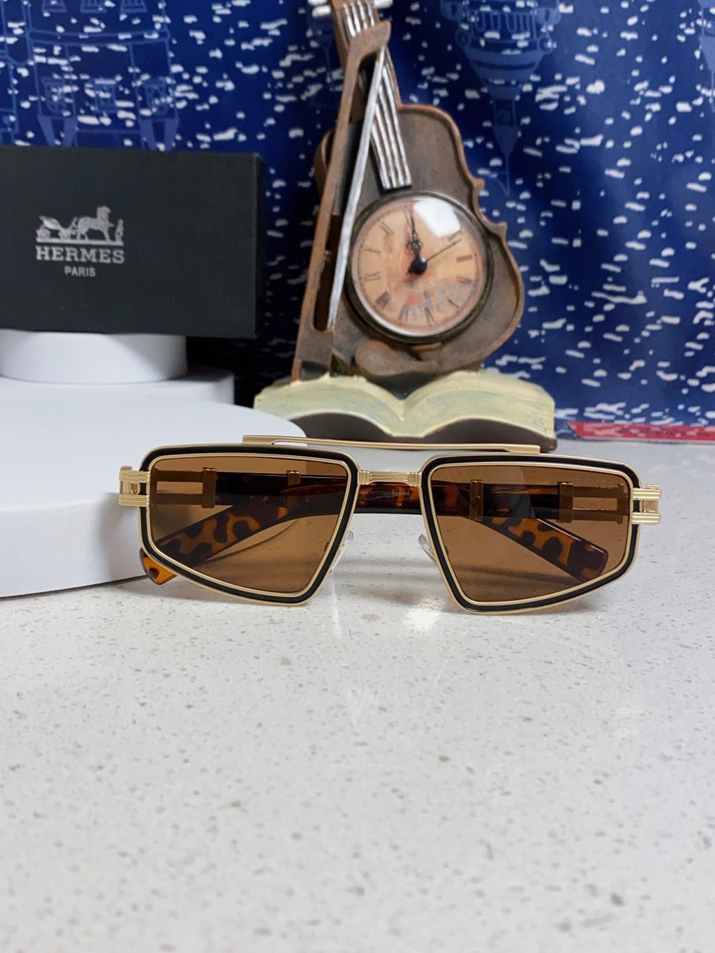 Hermès Fashion Brown Lens Sunglasses for Men & Women - 867268 - detail image 9