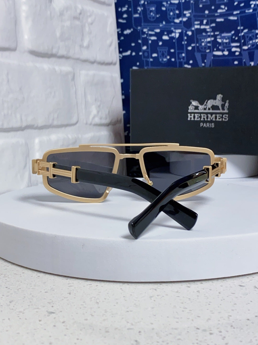 Hermès Fashion Silver Lens Sunglasses for Men & Women - 416529 - detail image 3