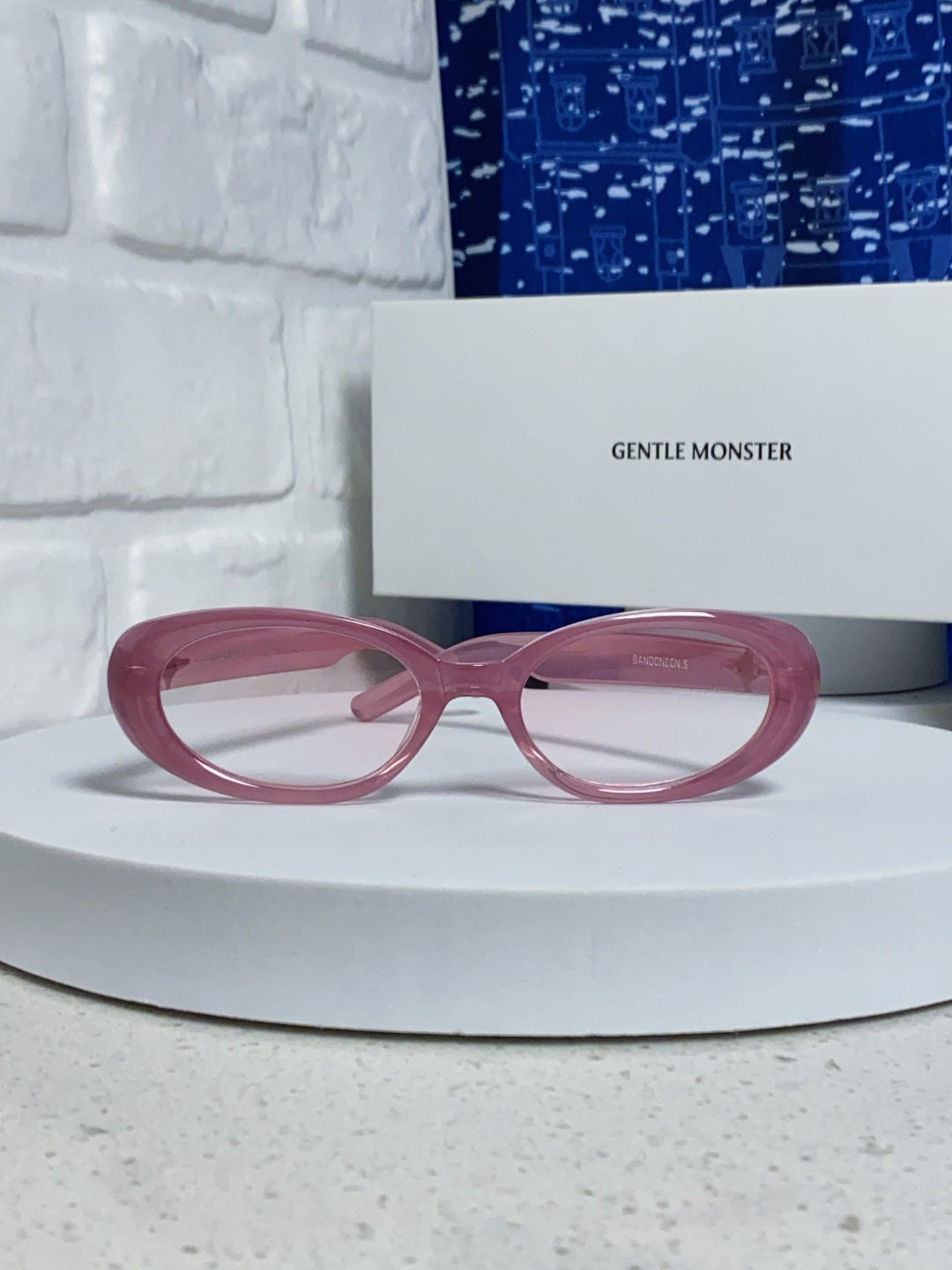Gentle Monster BANDON Round Red Lens Sunglasses for Men & Women - detail image 2