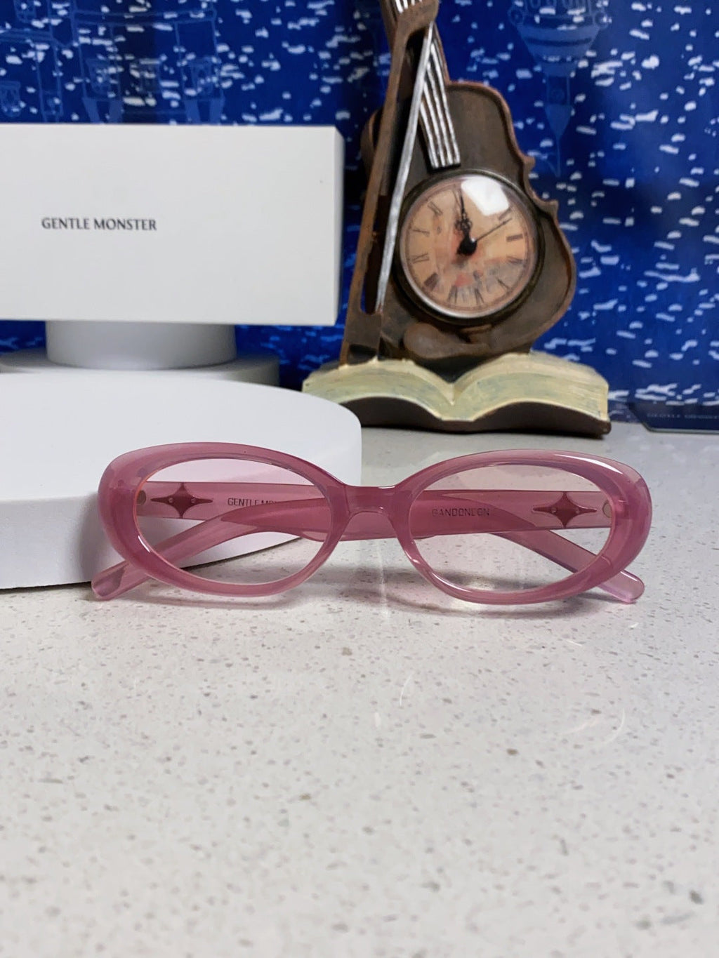 Gentle Monster BANDON Round Red Lens Sunglasses for Men & Women - detail image 9