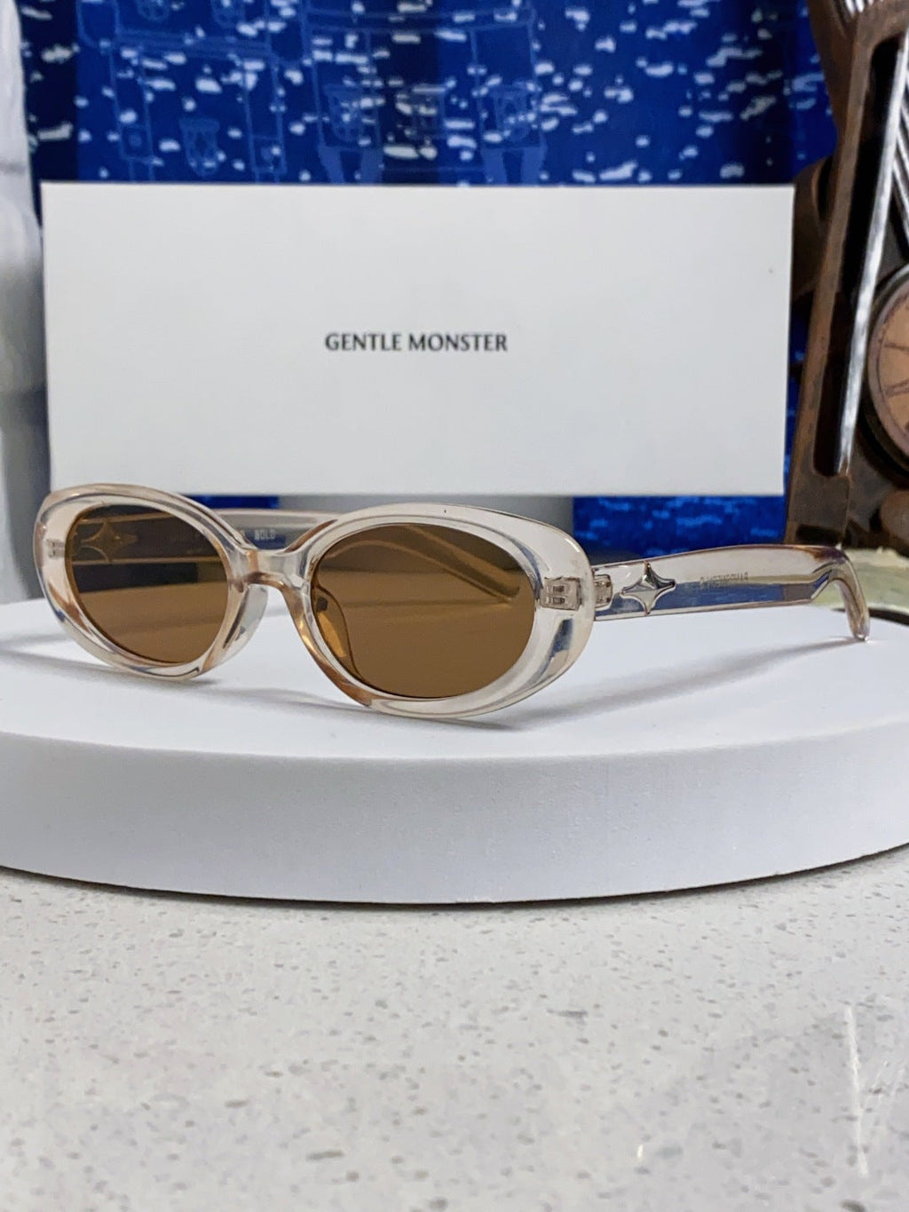 Gentle Monster BANDON Round Brown Lens Sunglasses for Men & Women - 416462