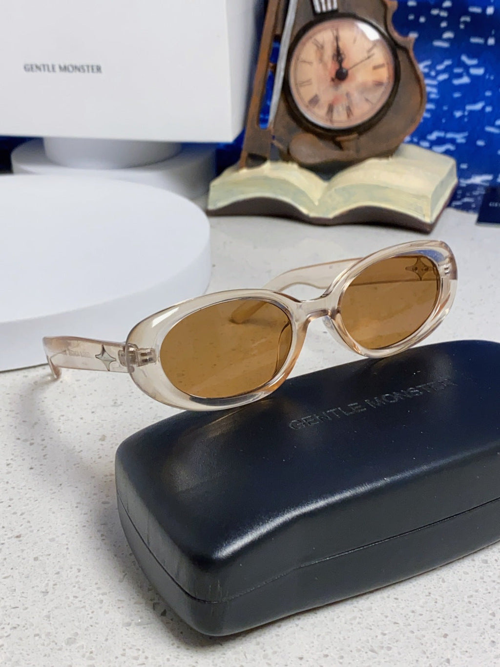 Gentle Monster BANDON Round Brown Lens Sunglasses for Men & Women - 416462 - detail image 10