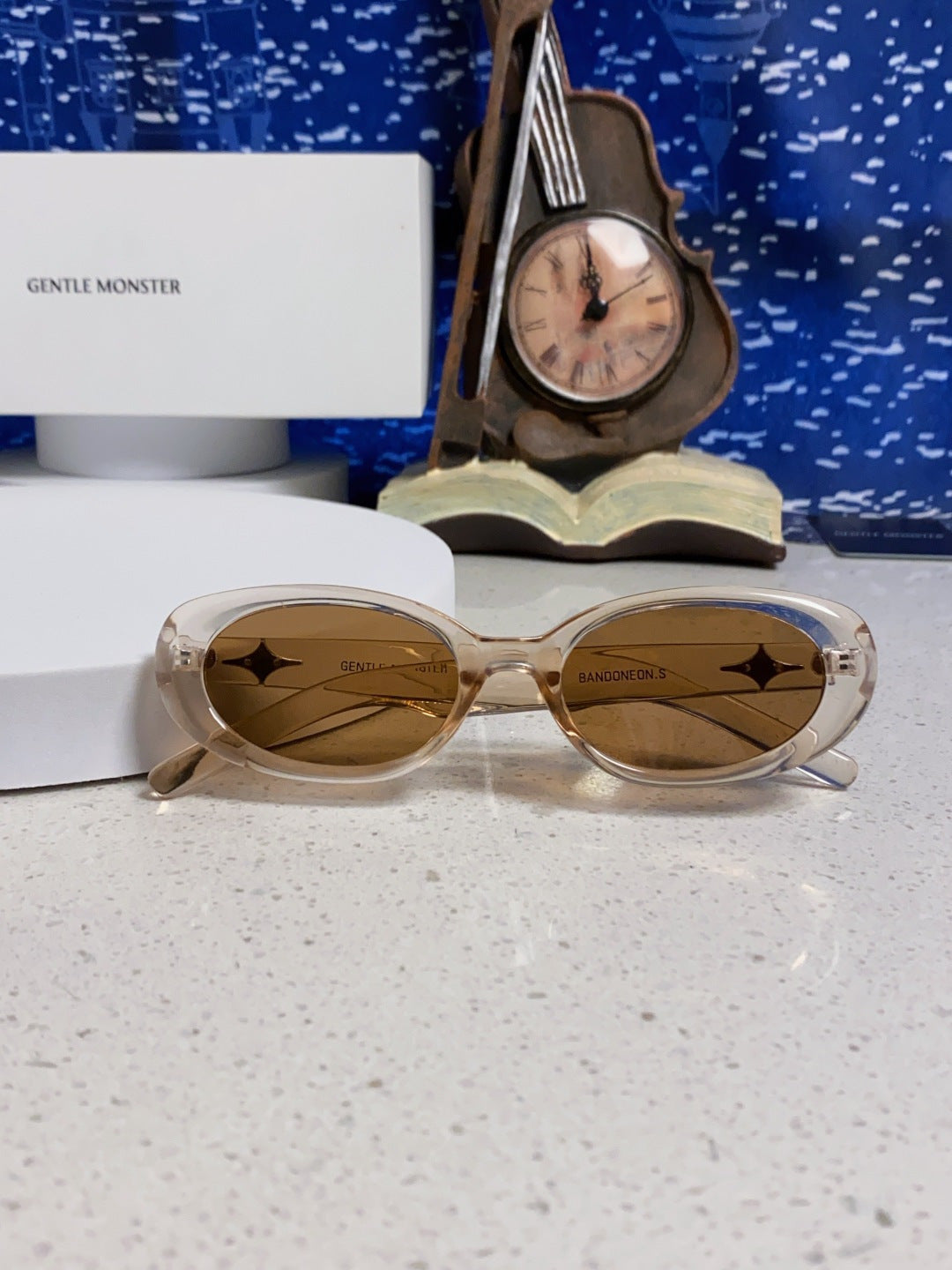Gentle Monster BANDON Round Brown Lens Sunglasses for Men & Women - 416462 - detail image 9