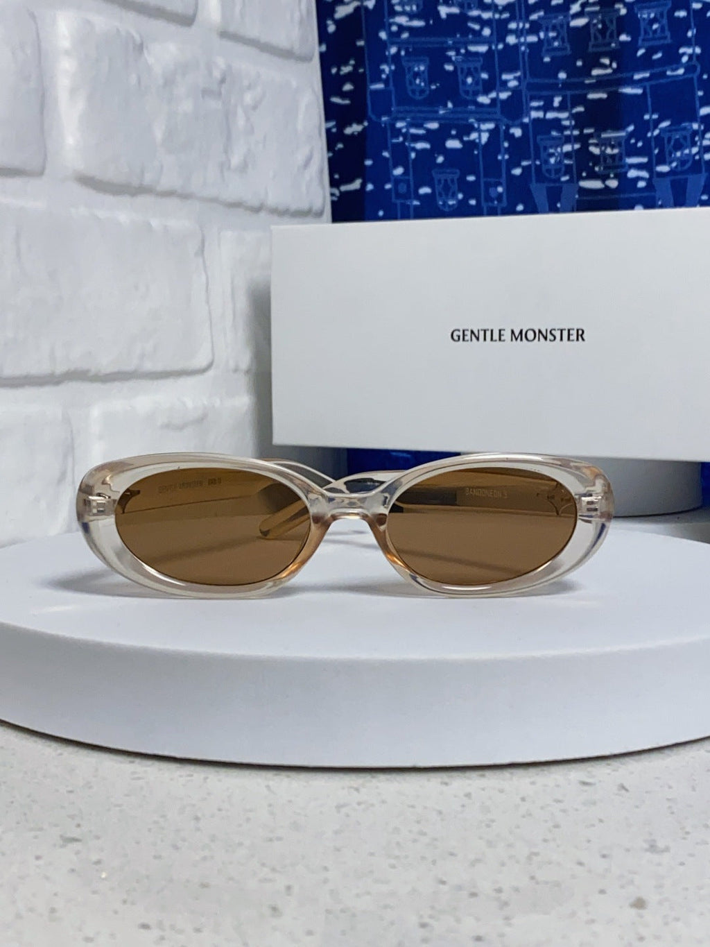 Gentle Monster BANDON Round Brown Lens Sunglasses for Men & Women - 416462 - detail image 2