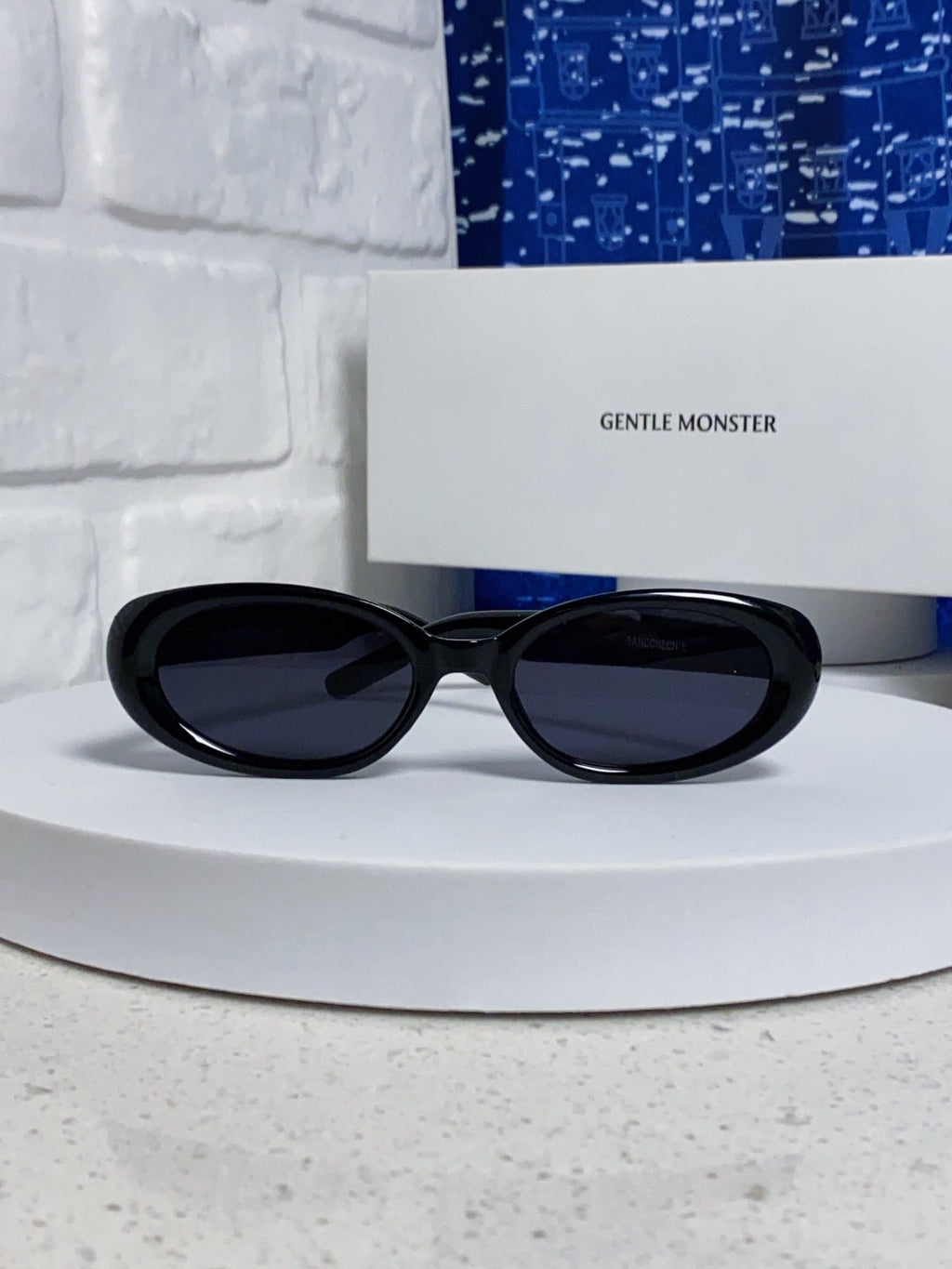 Gentle Monster BANDON Round Silver Lens Sunglasses for Men & Women - detail image 2