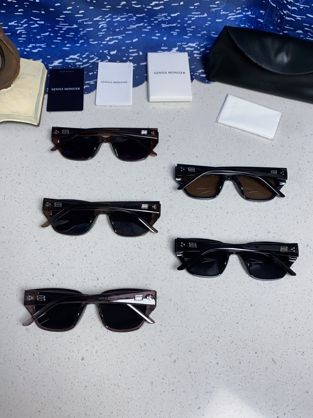 Gentle Monster TR1088 Square Black Lens Sunglasses for Women - 449977 - detail image 11