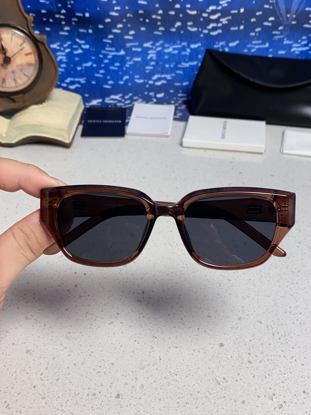 Gentle Monster TR1088 Square Silver Lens Sunglasses for Women - 416466 - detail image 4