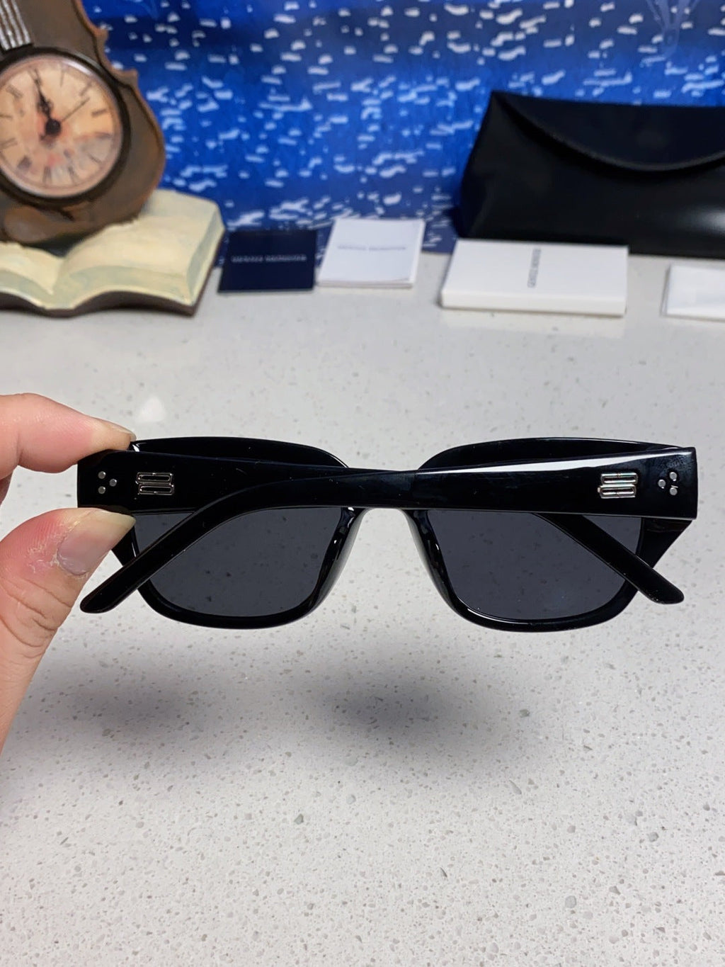 Gentle Monster TR1088 Square Black Lens Sunglasses for Women - 416470 - detail image 5
