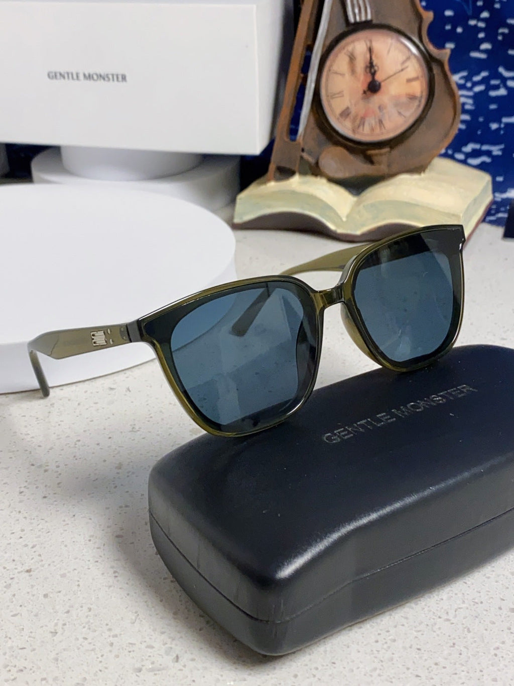 Gentle Monster TAM Polarized Fashion Black Lens Sunglasses for Men - 466375 - detail image 10