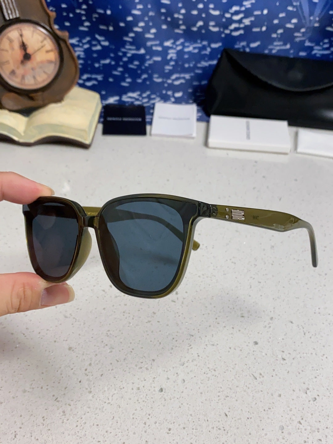 Gentle Monster TAM Polarized Fashion Black Lens Sunglasses for Men - 466375 - detail image 6