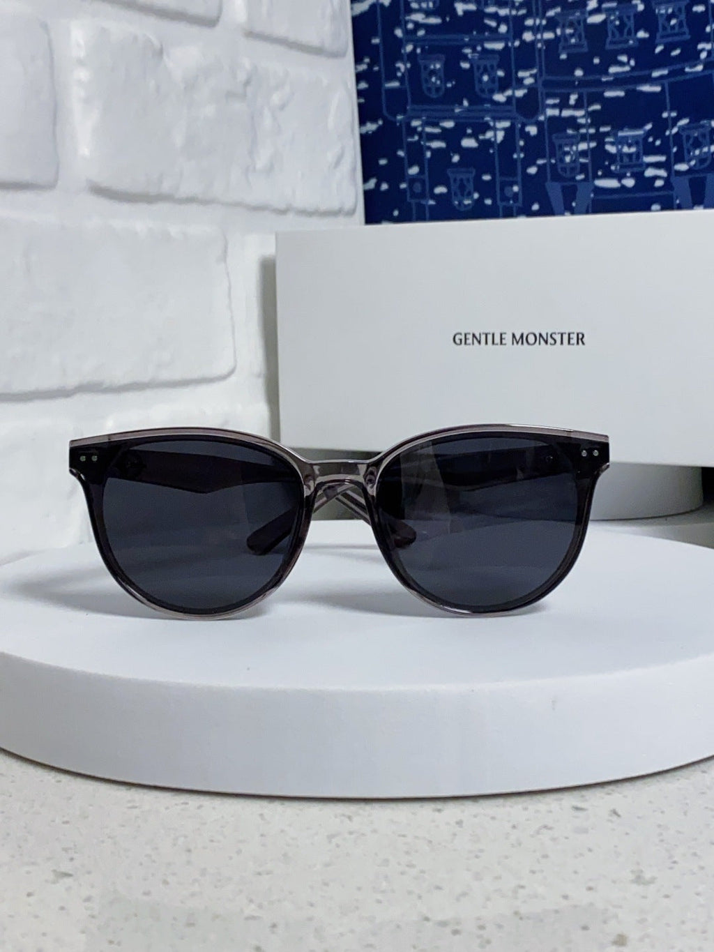Gentle Monster TR1091 Round Black Lens Sunglasses for Men & Women - 487984 - detail image 2