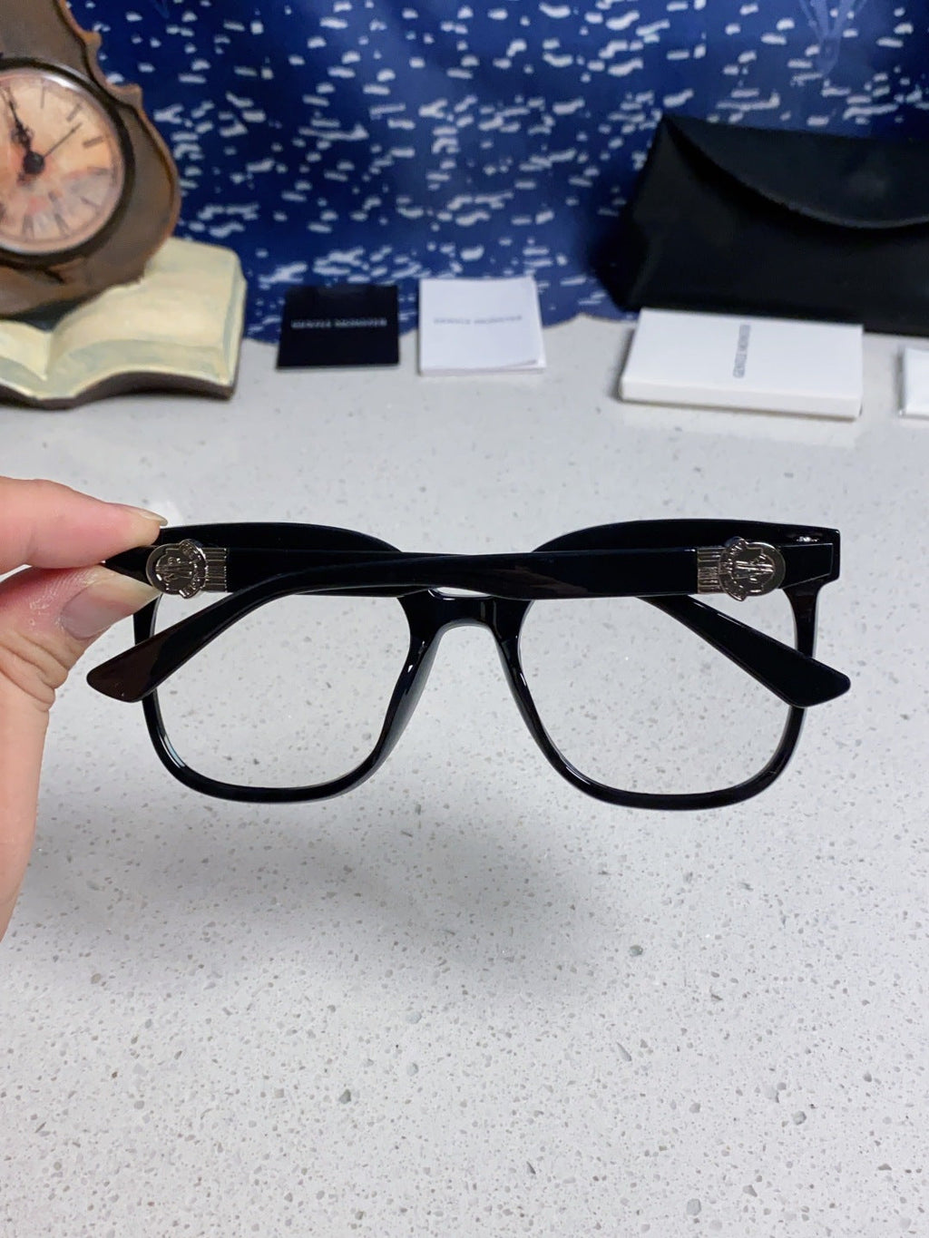 Gentle Monster SWIPE4 Square Gray Lens Sunglasses for Men & Women - 416489 - detail image 5