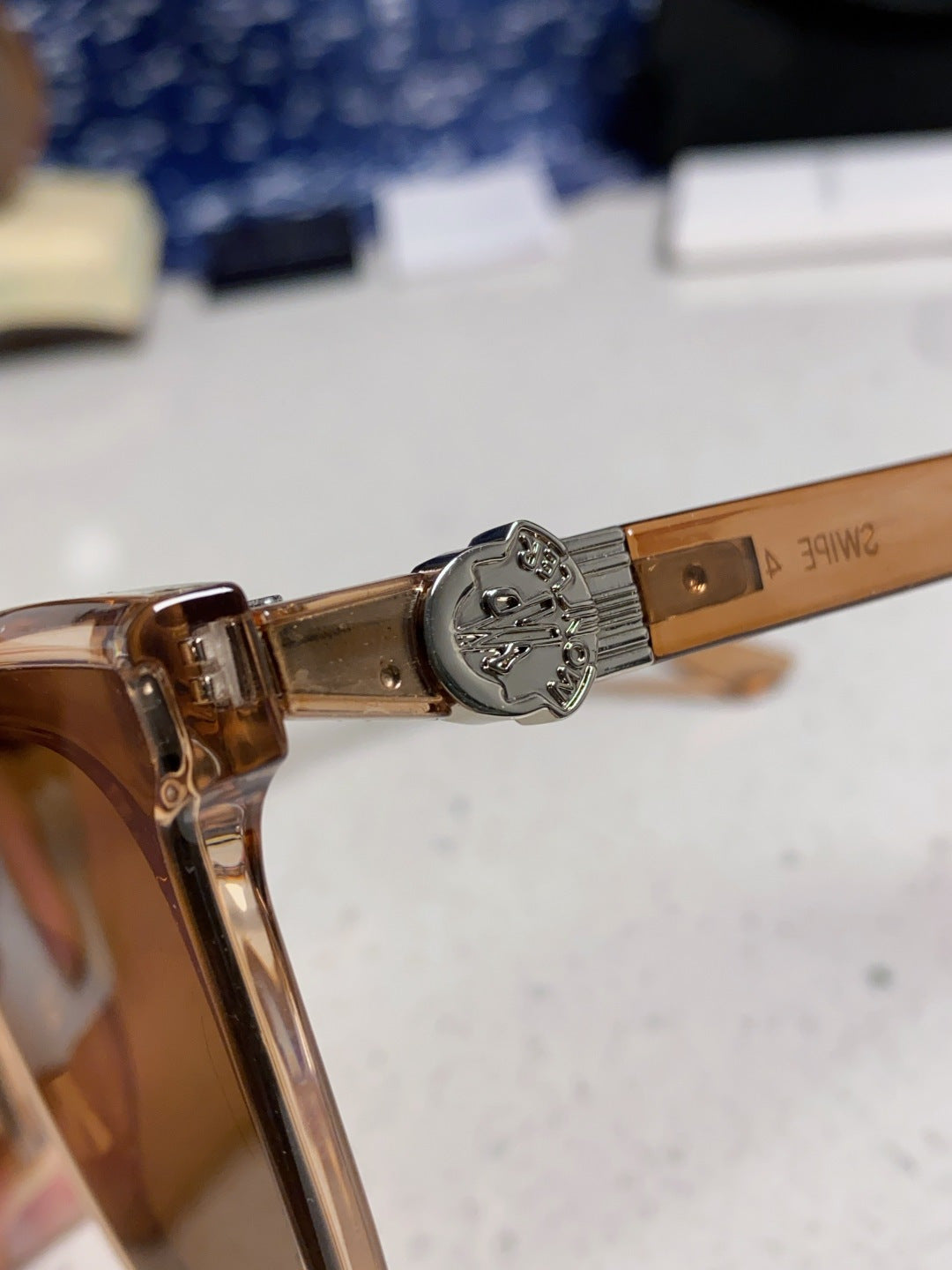 Gentle Monster SWIPE4 Square Brown Lens Sunglasses for Men & Women - detail image 7