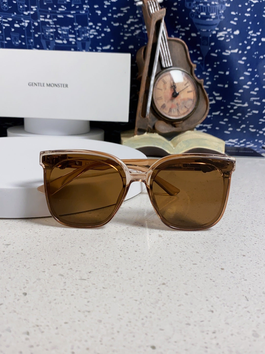 Gentle Monster SWIPE4 Square Brown Lens Sunglasses for Men & Women - detail image 9