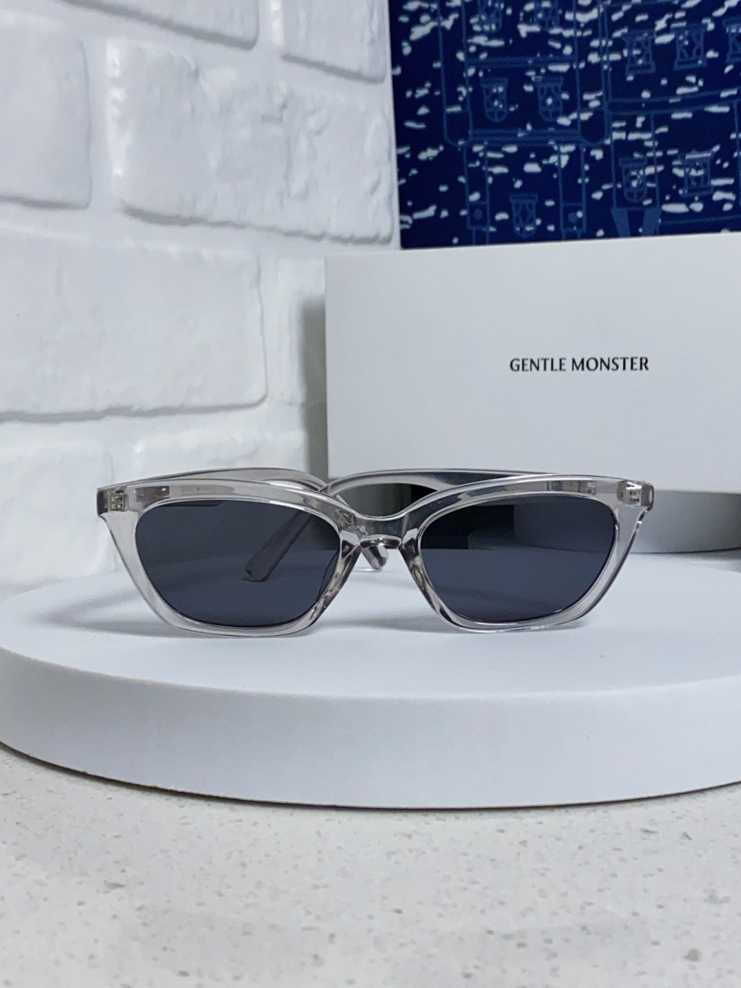 Gentle Monster LOTI Blue-Light Cat-Eye Silver Lens Sunglasses for Men - 488012 - detail image 2
