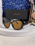 Balenciaga Oversized Brown Lens Sunglasses for Women - 487519