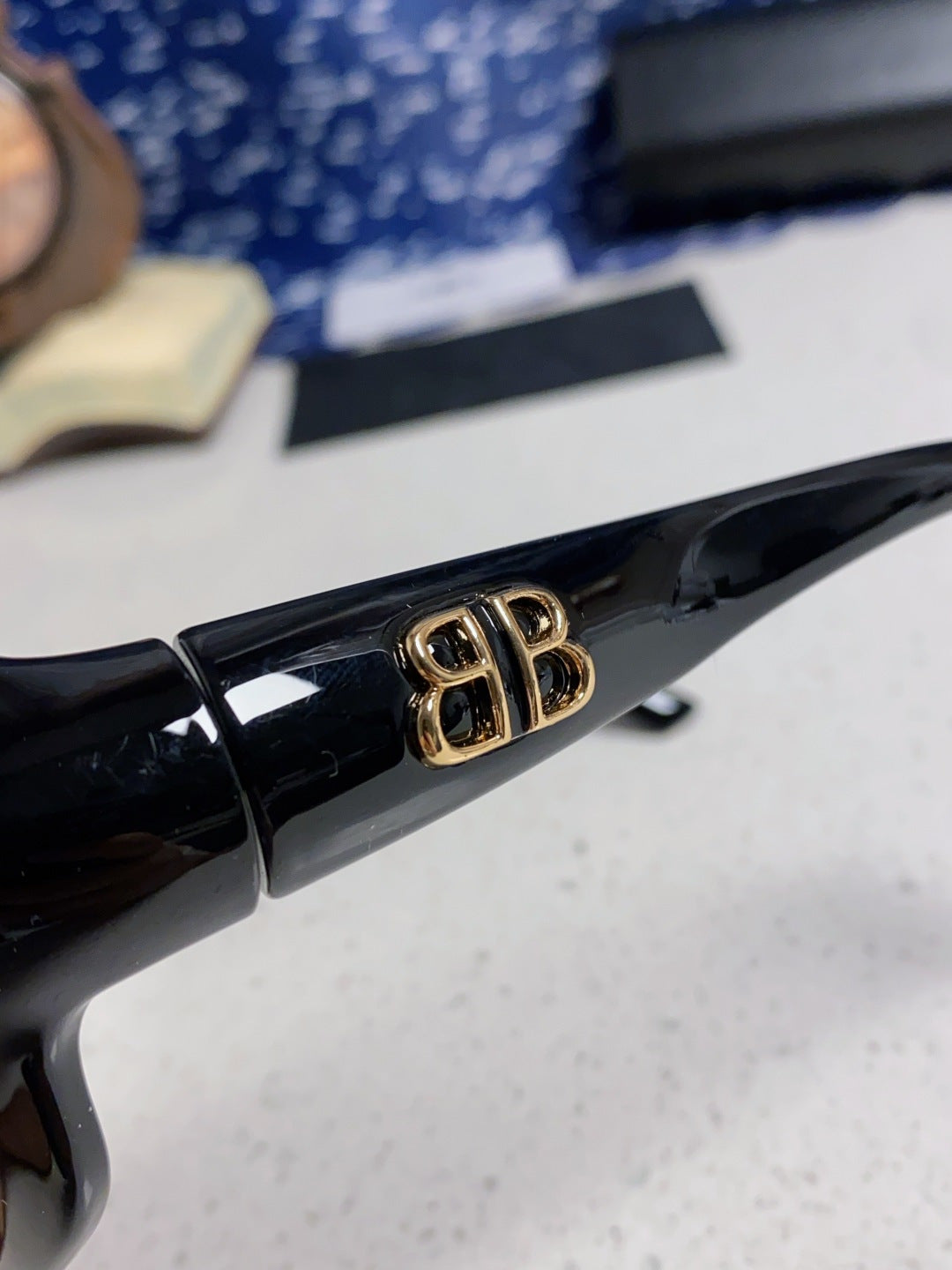 Balenciaga Oversized Brown Lens Sunglasses for Women - 358632 - detail image 7