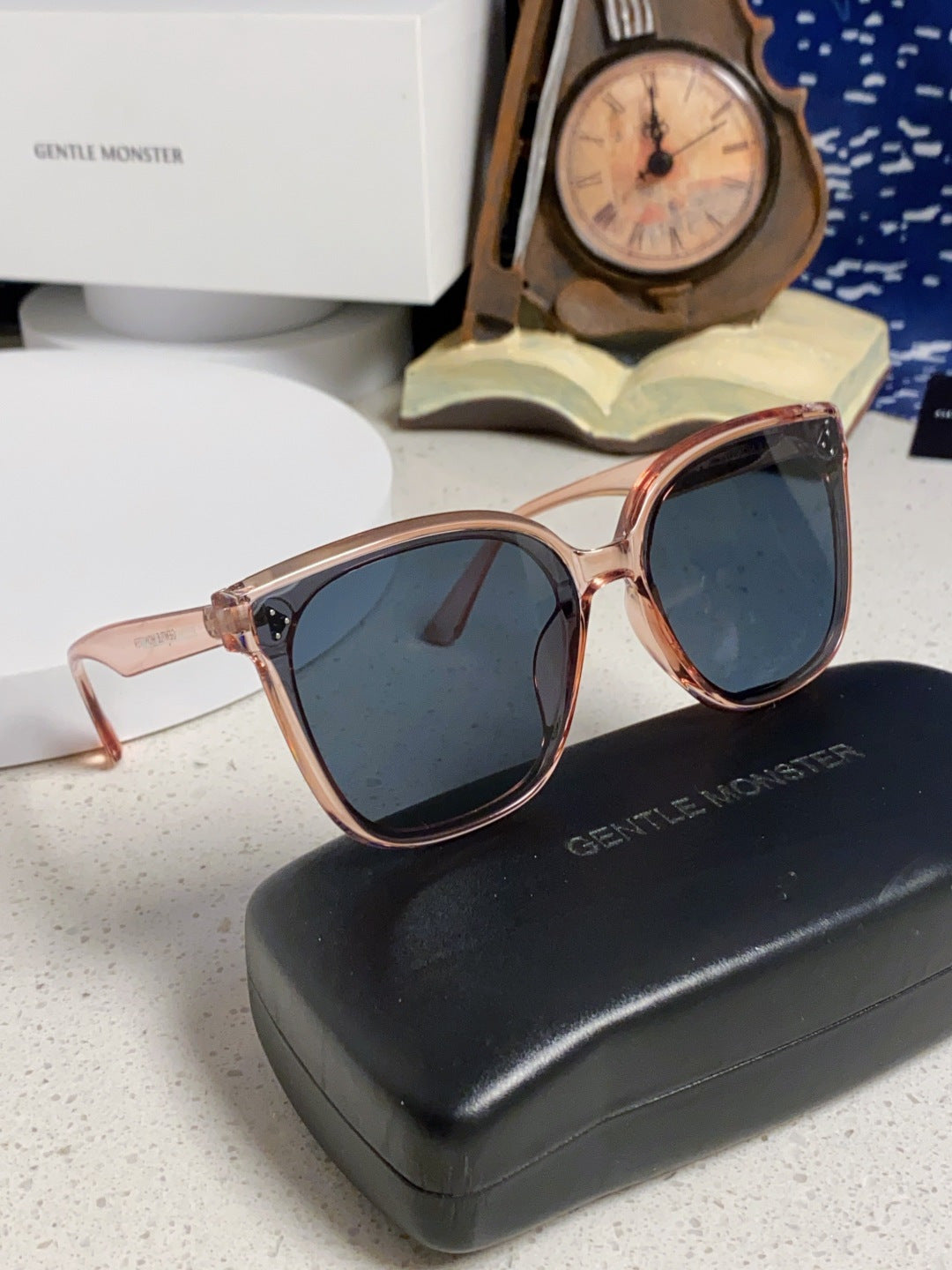 Gentle Monster RICK Polarized Oversized Black Lens Sunglasses for Men - 132654 - detail image 10
