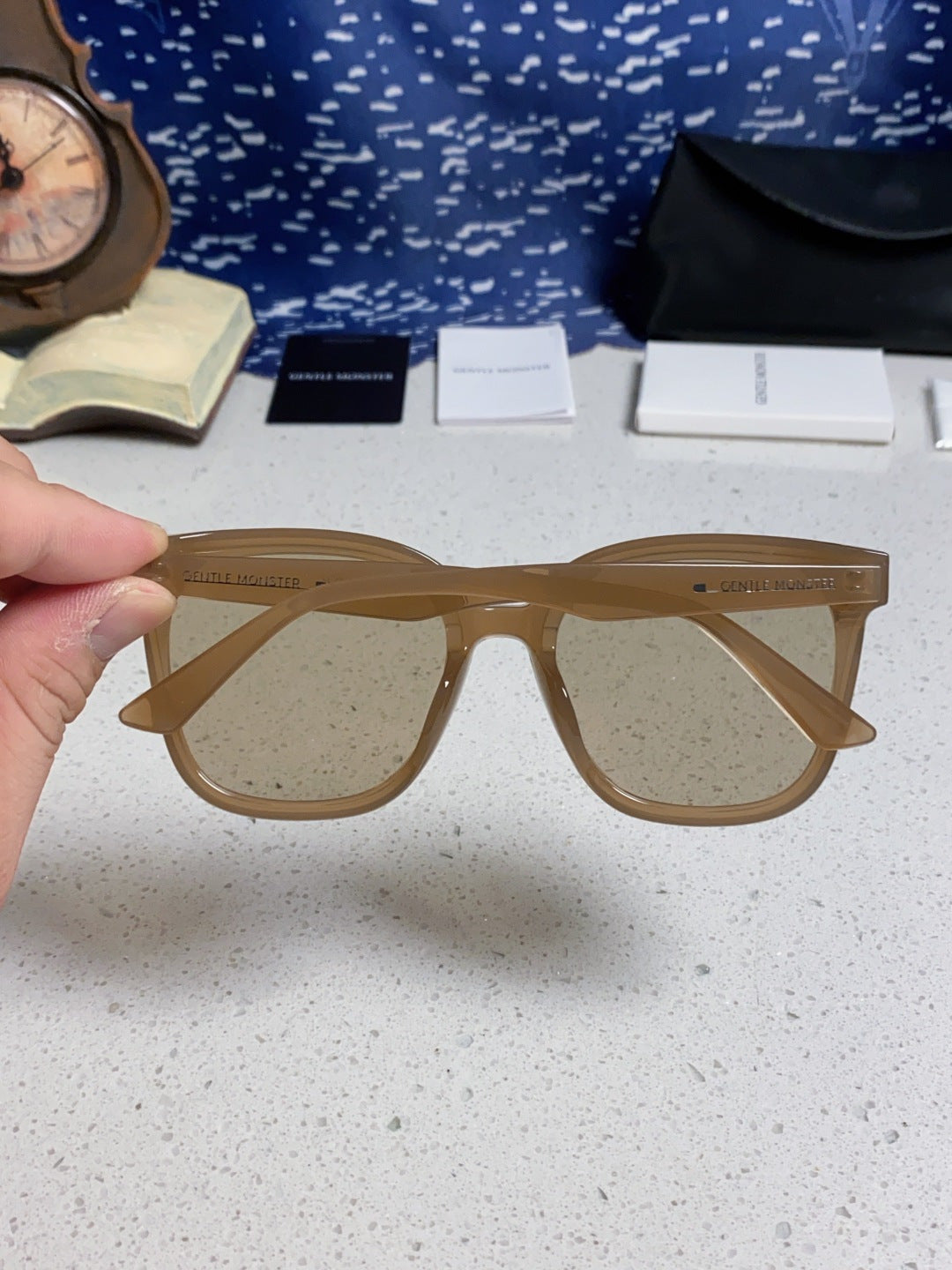 Gentle Monster RICK Polarized Oversized Brown Lens Sunglasses for Men - 372610 - detail image 5