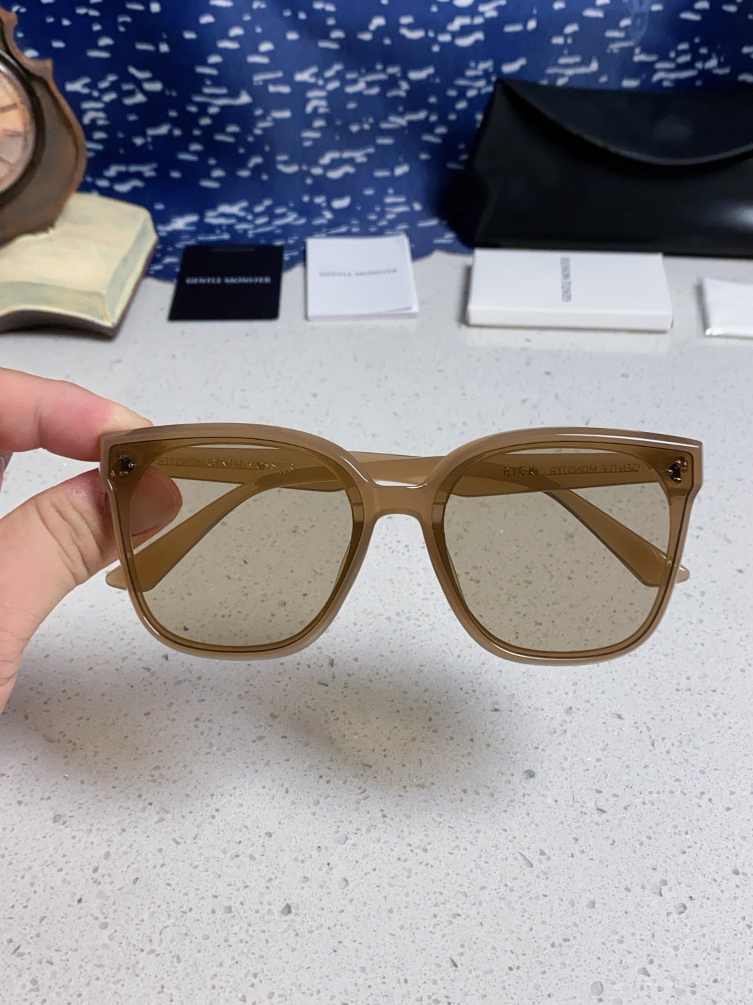 Gentle Monster RICK Polarized Oversized Brown Lens Sunglasses for Men - 132656 - detail image 4