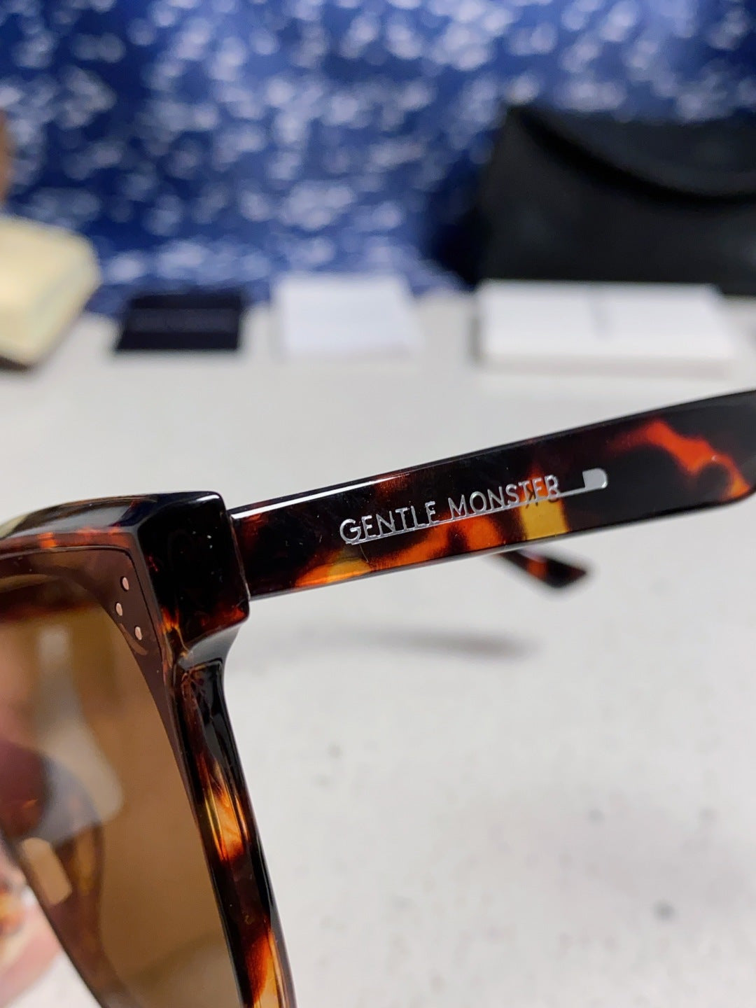 Gentle Monster RICK Polarized Oversized Brown Lens Sunglasses for Men & Women - detail image 7