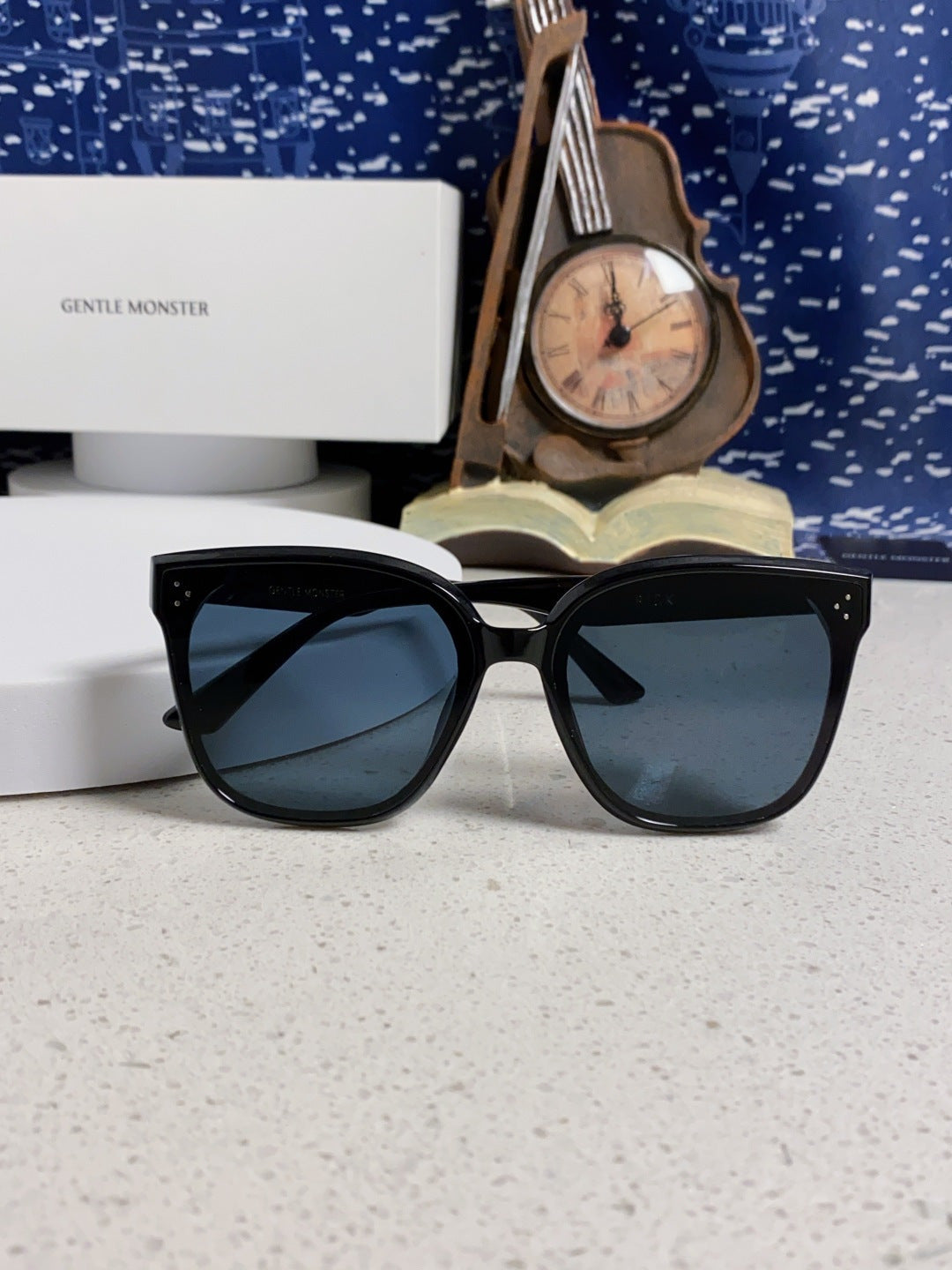 Gentle Monster RICK Polarized Oversized Blue Lens Sunglasses for Men - 132659 - detail image 9