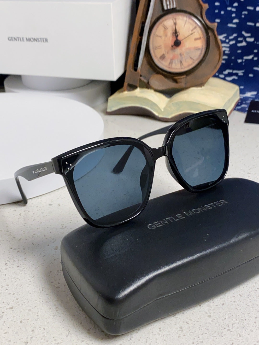 Gentle Monster RICK Polarized Oversized Blue Lens Sunglasses for Men - 132659 - detail image 10