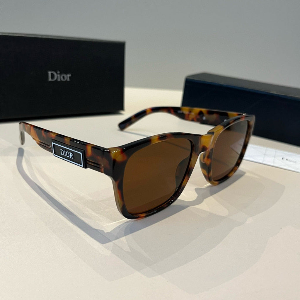Dior Fashion Black Lens Sunglasses for Men - 158407