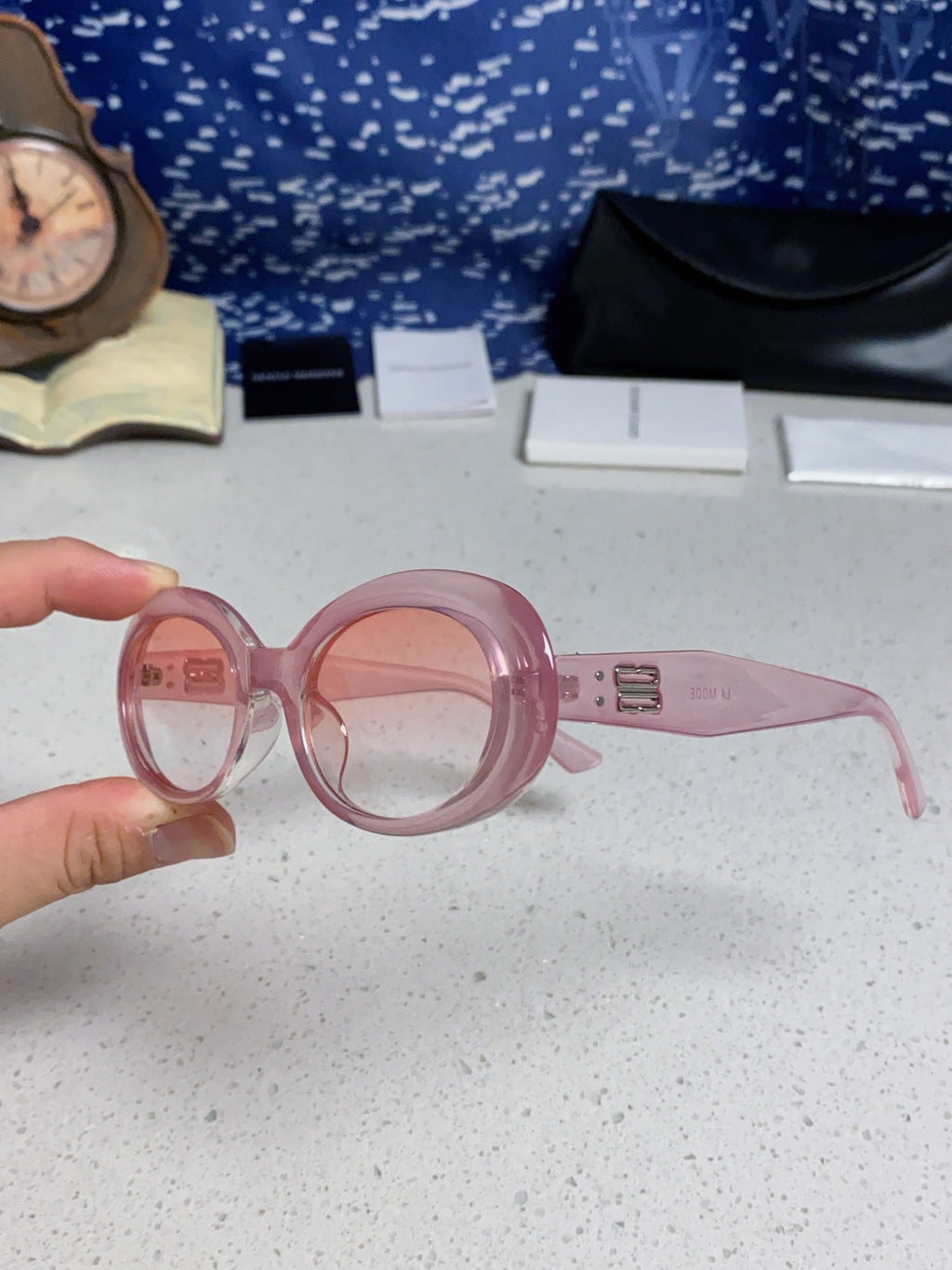 Gentle Monster Round Silver Lens Sunglasses for Men & Women - 399380 - detail image 6