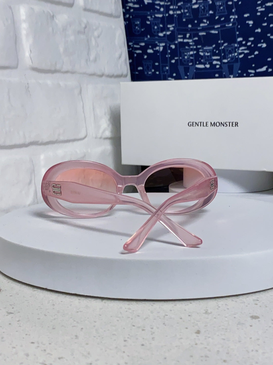 Gentle Monster Round Silver Lens Sunglasses for Men & Women - 399380 - detail image 3