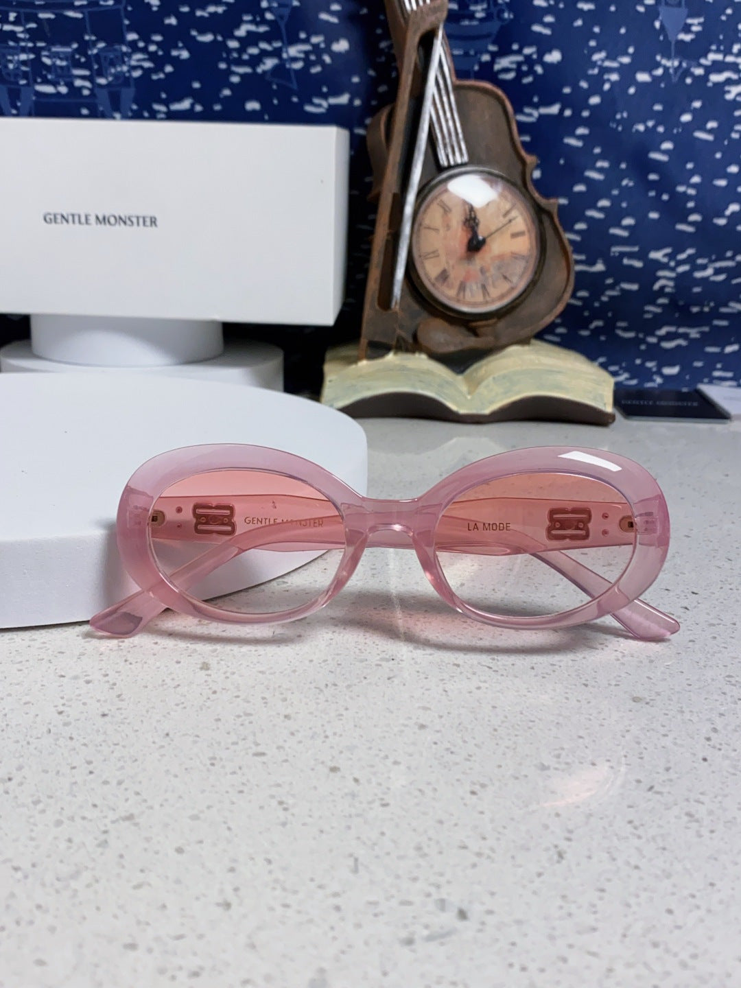 Gentle Monster Round Silver Lens Sunglasses for Men & Women - 399380 - detail image 9