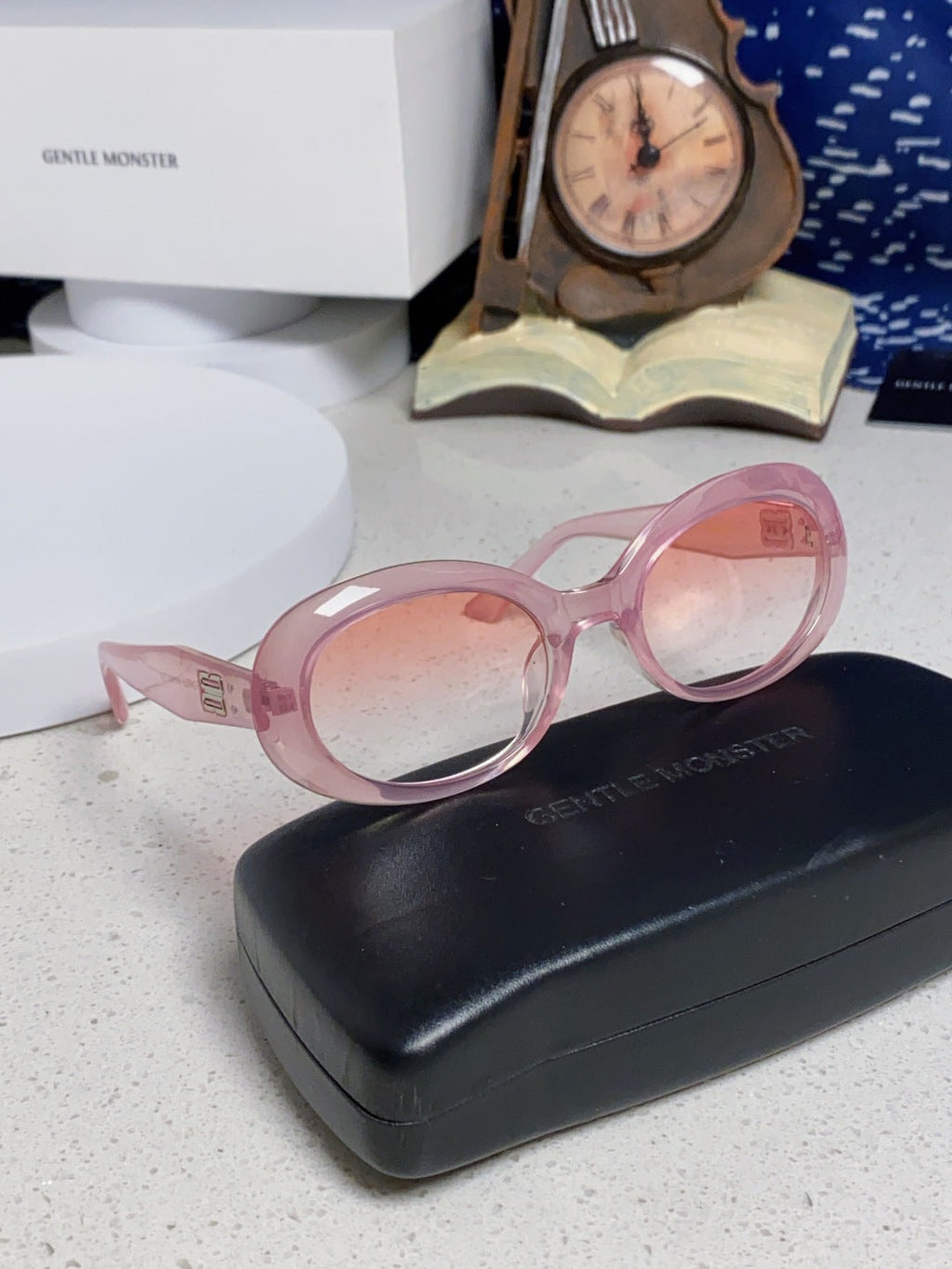 Gentle Monster Round Silver Lens Sunglasses for Men & Women - 399380 - detail image 10