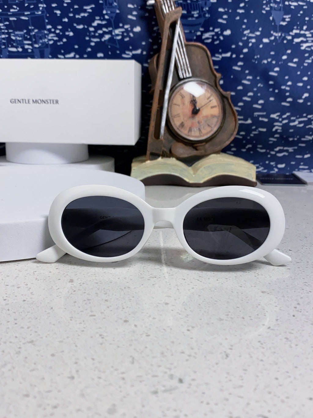 Gentle Monster Round Silver Lens Sunglasses for Men & Women - detail image 9