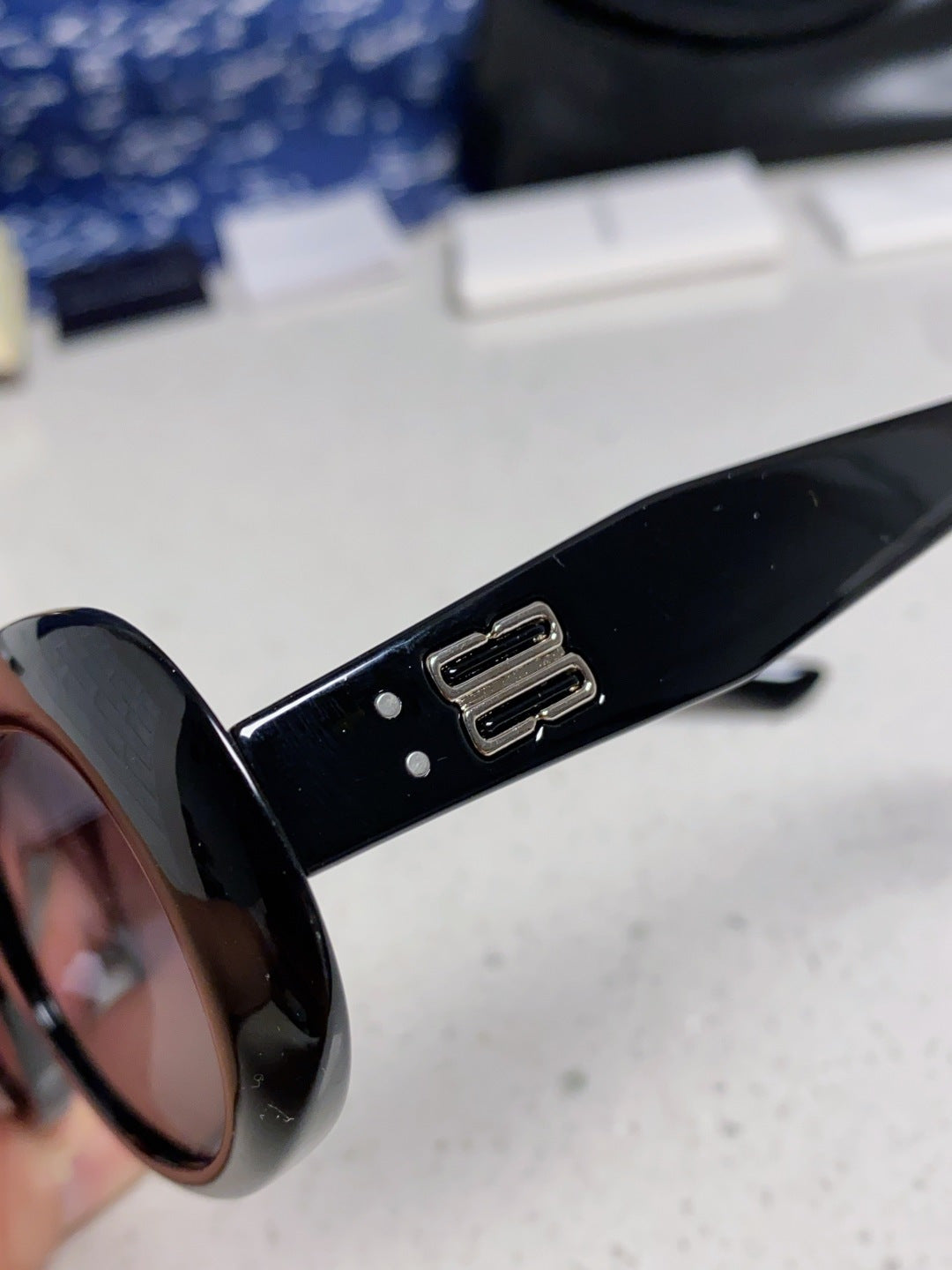 Gentle Monster Round Brown Lens Sunglasses for Men & Women - detail image 7