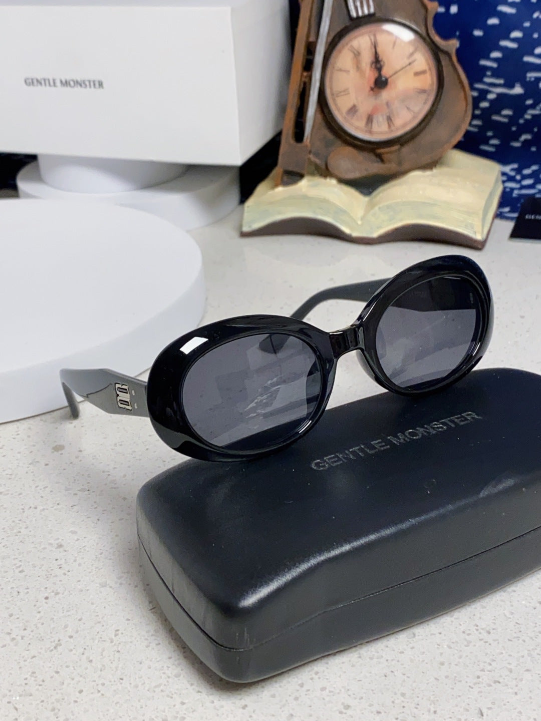 Gentle Monster Round Brown Lens Sunglasses for Men & Women - detail image 10