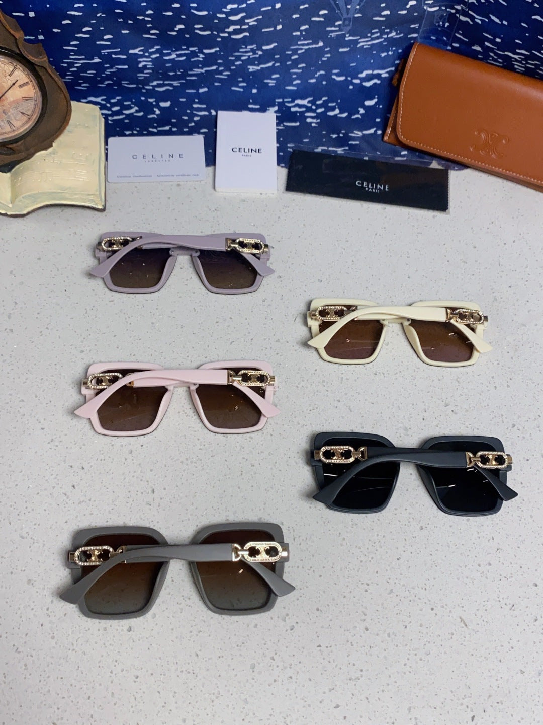 Celine Fashion Gray Lens Sunglasses for Women - 398800 - detail image 11
