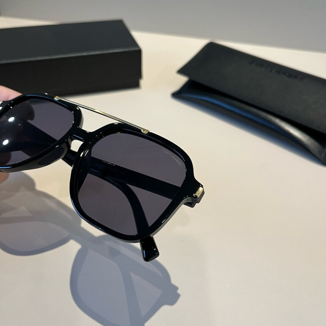 Saint Laurent Fashion Black Lens Sunglasses for Men & Women - 486912 - detail image 5