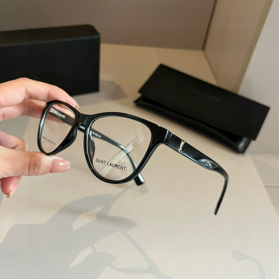Saint Laurent Oversized Silver Lens Sunglasses for Men & Women - detail image 4