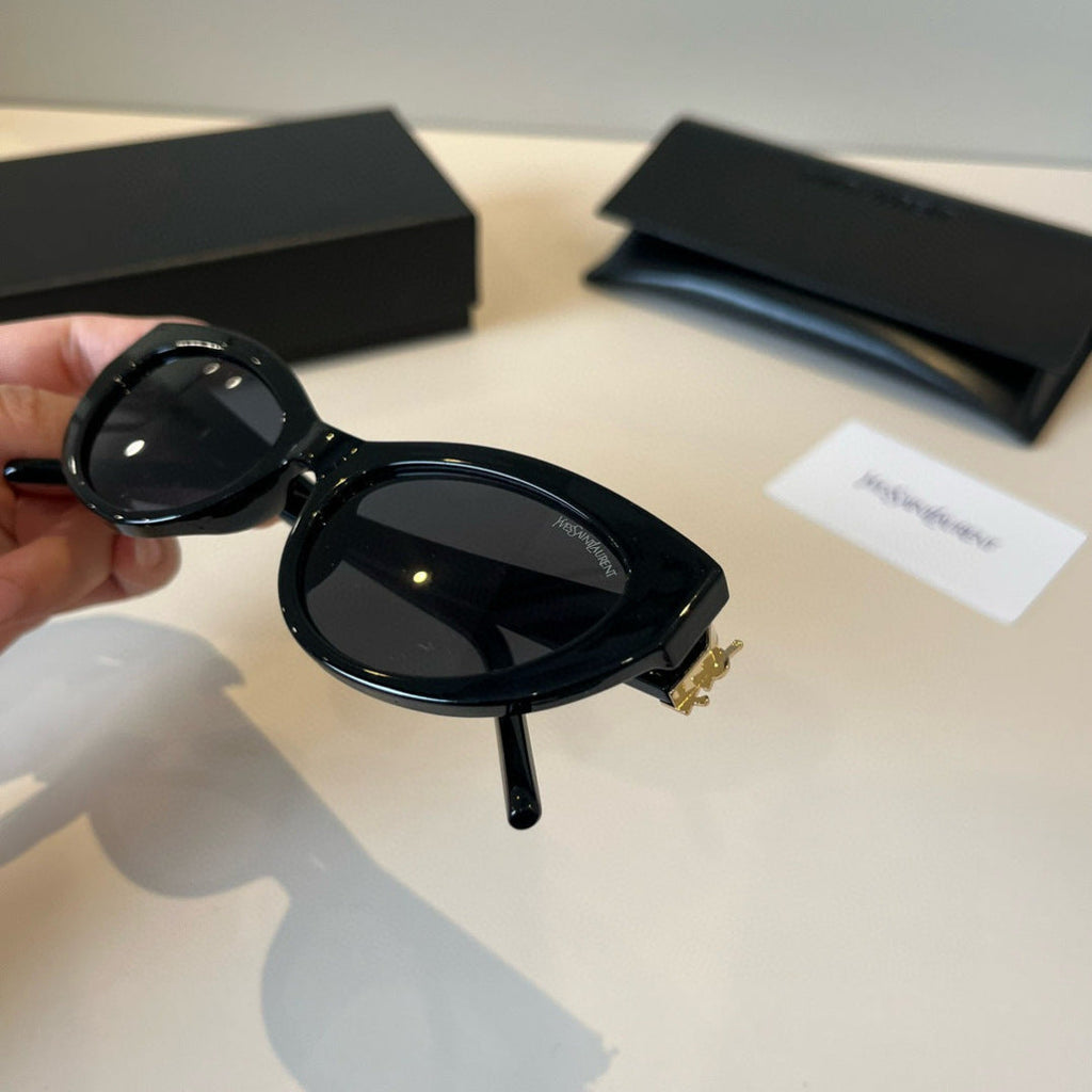 Saint Laurent Fashion Black Lens Sunglasses for Men & Women - 486914 - detail image 6