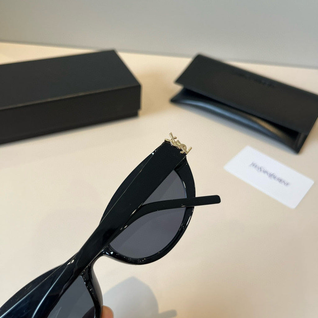 Saint Laurent Fashion Black Lens Sunglasses for Men & Women - 486914 - detail image 4