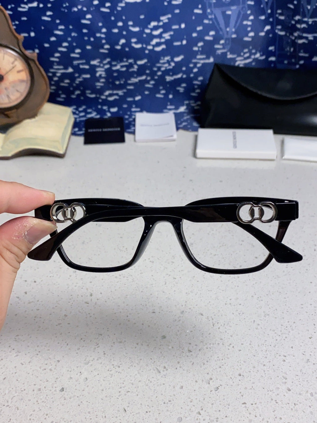 Gentle Monster XOXO Square Silver Lens Sunglasses for Men & Women - 867254 - detail image 5