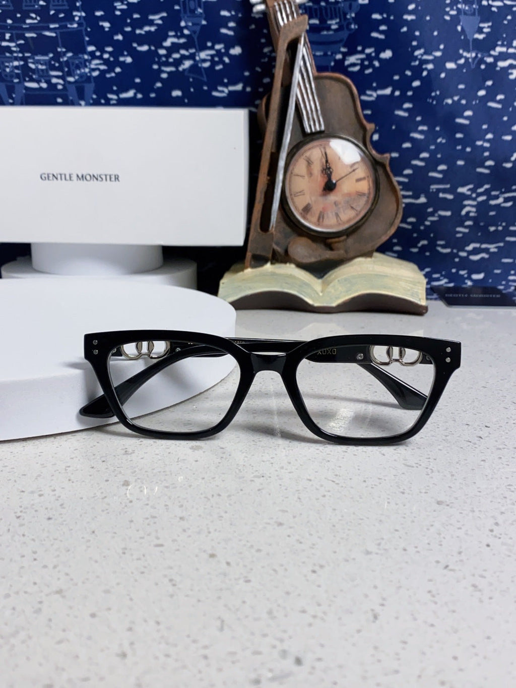 Gentle Monster XOXO Square Silver Lens Sunglasses for Men & Women - 158673 - detail image 9