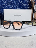 Gentle Monster XOXO Square Brown Lens Sunglasses for Men & Women - 432975
